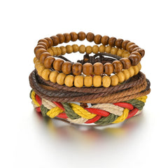 Mens Modern Multilayered Bracelet