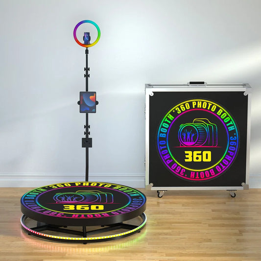 Slow Motion 360 Photo Booth Rotating Machine for Picture Selfie 360