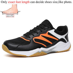 Mens Breathable Mesh Badminton Shoes Men Table Tennis Tenis Volleyball