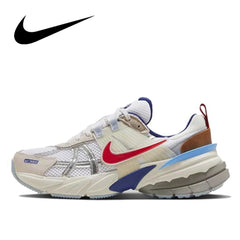 Originals Nike V2K Run Mesh Breathable Men Women Casual Running Shoes