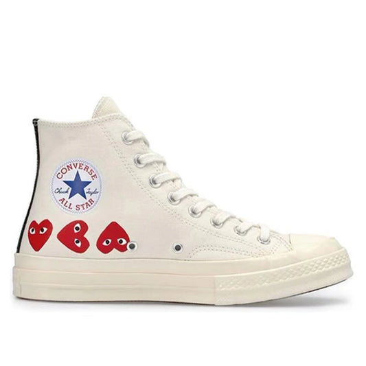 Converse 1970 Rei Kawakubo Red Heart String Logo Wear resistant,