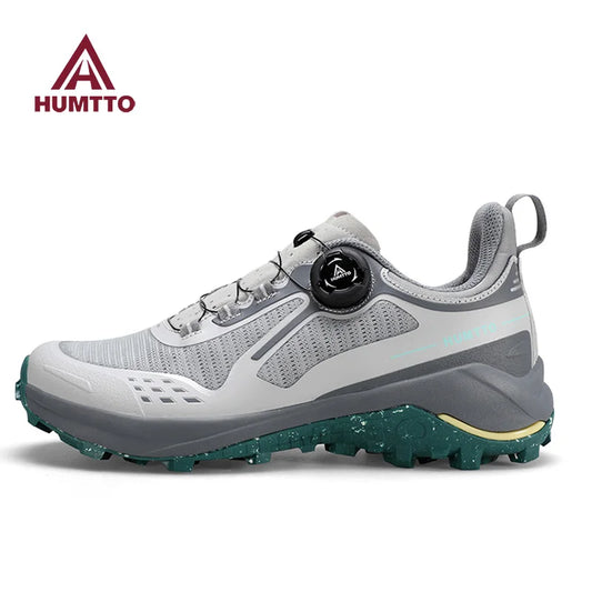 HUMTTO Hiking shoes men outdoor anti slip and breathable lightweight