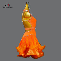 New Latin Dance Clothes Competition Dress Sexy Adult Women's Party