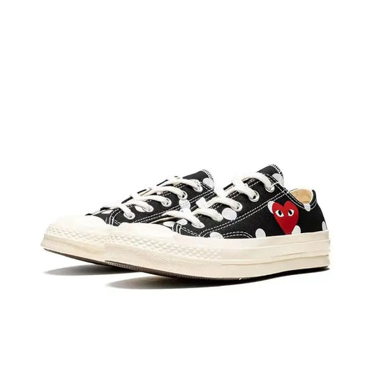 Converse 1970s Polka Dot CTAS round toe lace up anti slip and