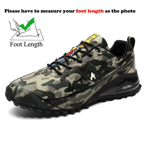 Spring Autumn Men Outdoor Waterproof Sneakers Hiking Trekking Shoes