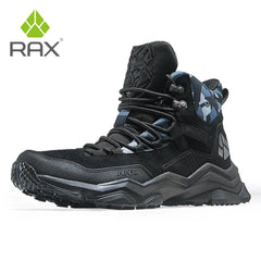 RAX Waterproof Hiking Shoes Men Winter Outdoor Sneakers for Men Snow