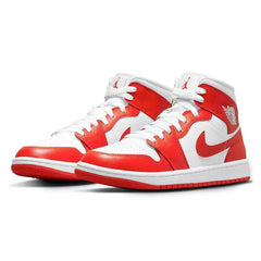 Nike Jordan Air Jordan 1 Mid "Habanero Red" Sneakers Sneakers shoes