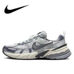 Originals Nike V2K Run Mesh Breathable Men Women Casual Running Shoes