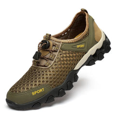 Oulylan Trekking Hiking Shoes Male Mountain Sneakers River Walking