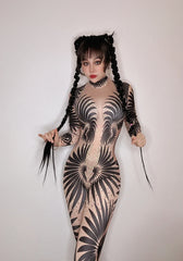 Women Dance Performance Costume Female Stage Wear Party Nightclub