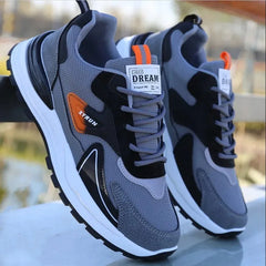 Man Sneakers Simple Men's Casual Shoes Spring Outdoor Non-slip Mens