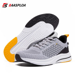 Baasploa Lightweight Running Shoes For Men 2022 Men's Designer Mesh