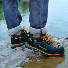 Fashion Waterproof Hiking Shoes Men's Climbing Shoes Anti-collision