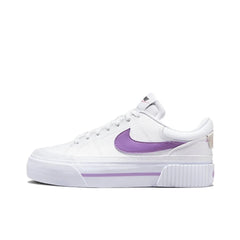 Nike Court Legacy Lift Skateboarding Shoes For Women Fashion Thick