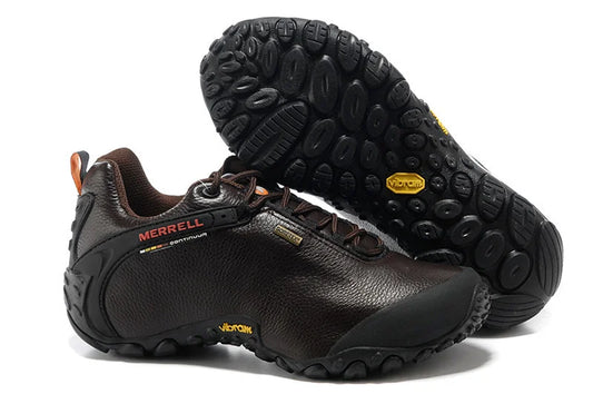 Original Merrell M Outdoor Men's Camping Genuine Leather Sports Shoes