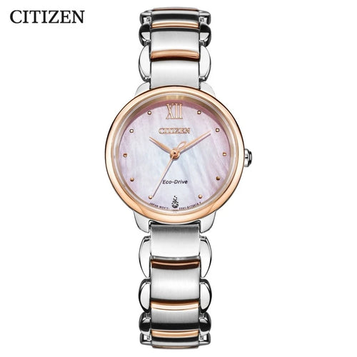 Original CITIZEN Women's Watch  Japanese Light Eco drive  Sapphire