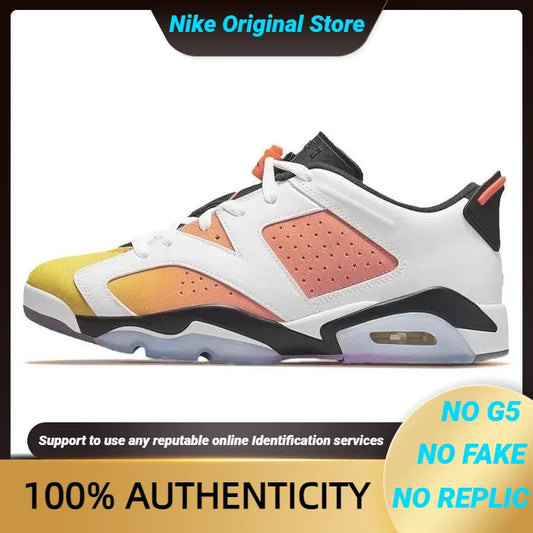 Nike Jordan Air 6 Retro Low Se "total Orange" Sneakers Shoes