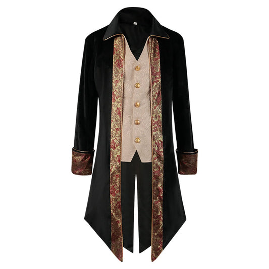 Mens Medieval Steampunk Tuxedo Gothic Vintage Renaissance Jackets