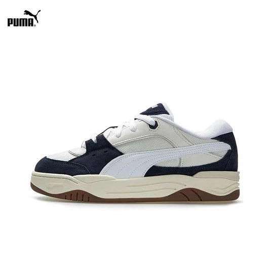 PUMA 180 Leather anti slip and wear-resistant low top board shoes for