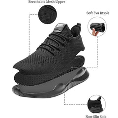 Men Sport Shoes Breathable Mens Walking Shoes Ultralight Sneakers Male