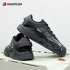 Baasploa Men Casual Sneakers Waterproof Men Shoes Outdoor New Fashion