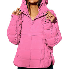 Trendy Hooded Pullover Jacket