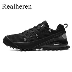 Spring Autumn Men Outdoor Waterproof Sneakers Hiking Trekking Shoes