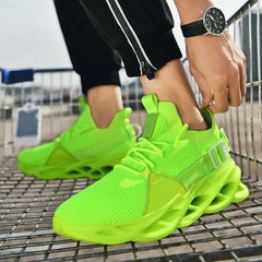 New Men's Fashion Running Sneakers Breathable Comfortable Non-slip