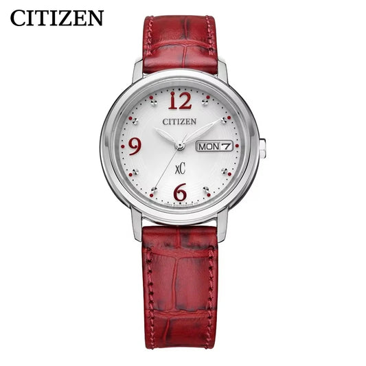 Original  CITIZEN Women's Watch Japanese Eco-Drive XC Waterproof