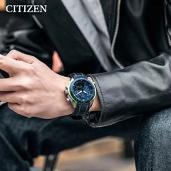 Original CITIZEN Men Watch  Light Eco Drive Men's Waterproof Diving