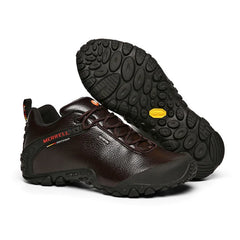 Original Merrell Outdoor Men's Camping Leather Sports Shoes Male