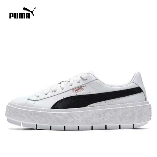 PUMA Platformm Trace Luxe retro casual low top board shoes with sponge