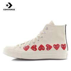 Converse 1970s Rei Kawakubo Red Heart String Label Anti slip Sweat