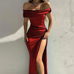 Elegant Party Dress Sexy Event Celebrity Wear Lady Girls Bodycon High