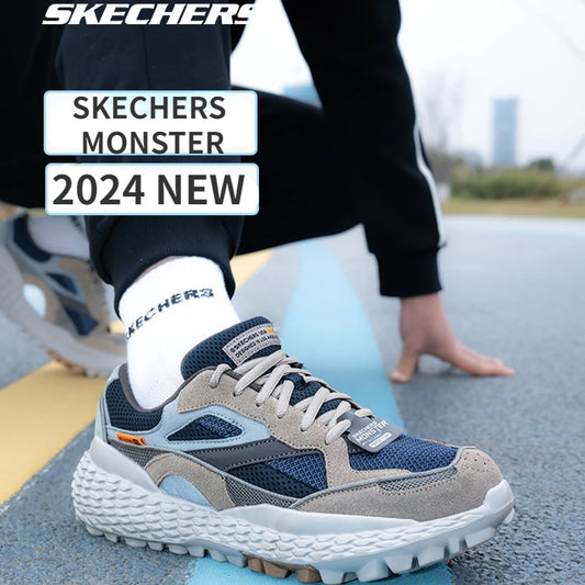 Skechers 2024 New Men Casual Shoes Monster AIR-COOLED Memory Foam