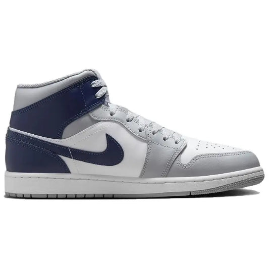 Nike Air Jordan 1 Vintage Basketball Men Mid-top White/Wolf