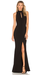 LIKELY Black Harbor Keyhole Formal Gown