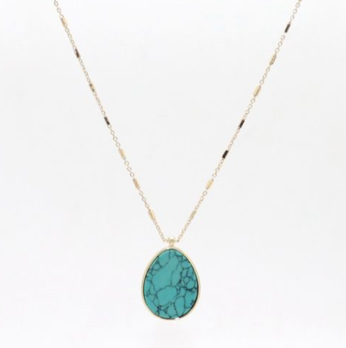 Arielle Stone Pendant Necklace