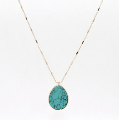 Arielle Stone Pendant Necklace