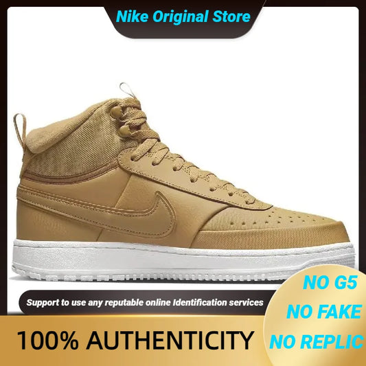 Nike Court Vision Mid Winter 'Elemental Gold' Sneakers shoes