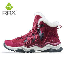 RAX Waterproof Hiking Shoes Men Winter Outdoor Sneakers for Men Snow