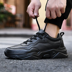 2023 Men Shoes New Leather Casual Running For Mens Winter Autumn