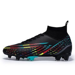 Men's Football Boots TF/FG Soccer Shoes Adults Professional High