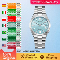 CITIZEN Automatic Mechanical Watch Men Japanese Strap Casual Business