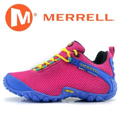 Merrell Unisex Gray Silver Green Red Pink Breathable Outdoor Sport