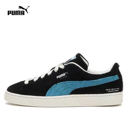 PUMA Suede low cut casual board shoes for both men and women