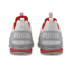 Original Puma Axelion Block Men's Running Shoes Low Top White Red