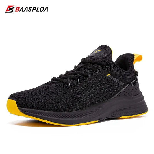 2023 Baasploa Men Running Shoes Lightweight Sport Shoes Mesh