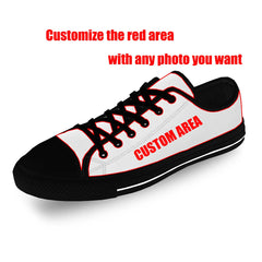 Atomic Heart Low Top Sneakers Hot Cartoon Game Womens Mens Teenager