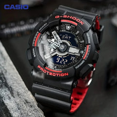 Casio GA-110GB[Gift] Men's Watch Black Gold GSHOCK Black Samurai